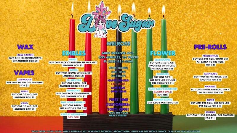 Dope Sugar 100% OFF FTP!! BLACK WOMAN OWNED!!