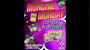 ANANG Native Cannabis Co. MUNCHIE MONDAY!