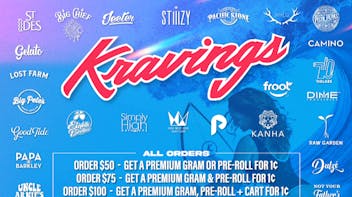 Kravings 25% OFF STOREWIDE!!