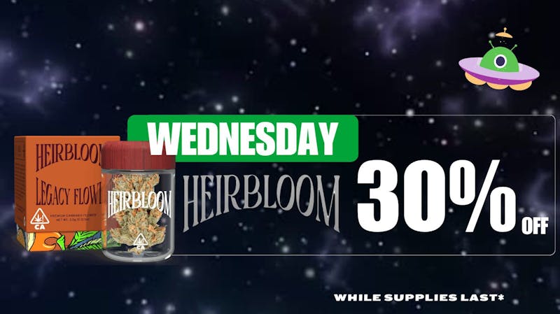 KANNA 30% Off Heirbloom Wednesdays