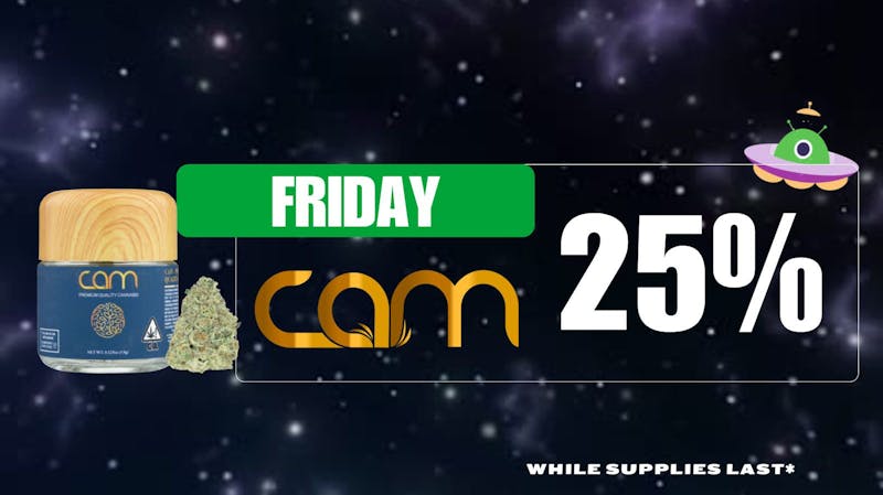 KANNA 25% Off CAM Fridays