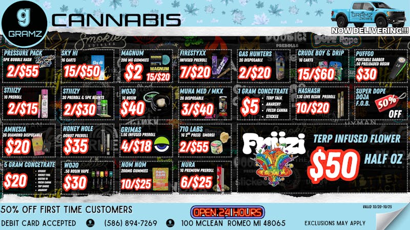 Gramz Cannabis - Romeo PUFFGO PRELOADED VAPORIZER $30!!! NOW DELIVERING!!