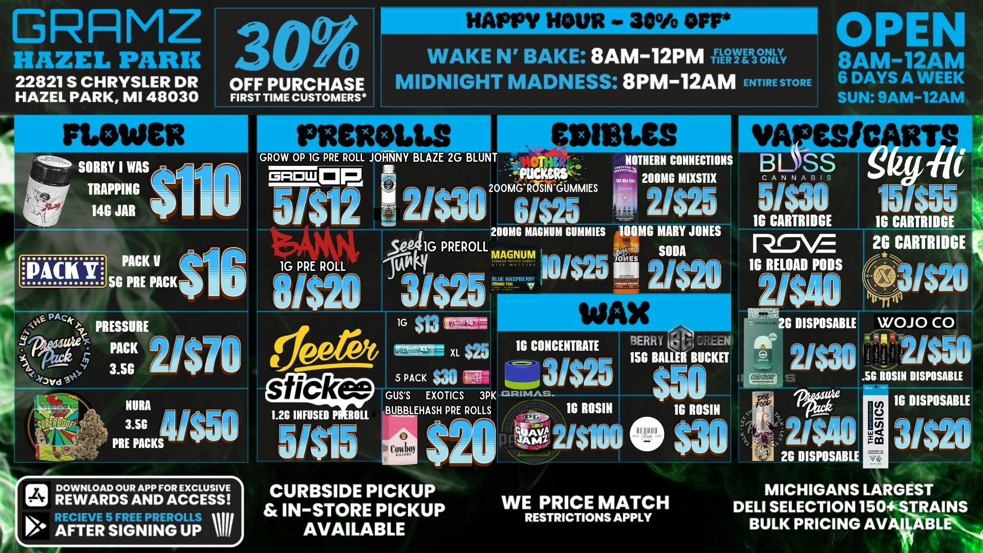 Gramz Cannabis - Hazel Park 💨 Stock Up & Save at Gramz Hazel Park