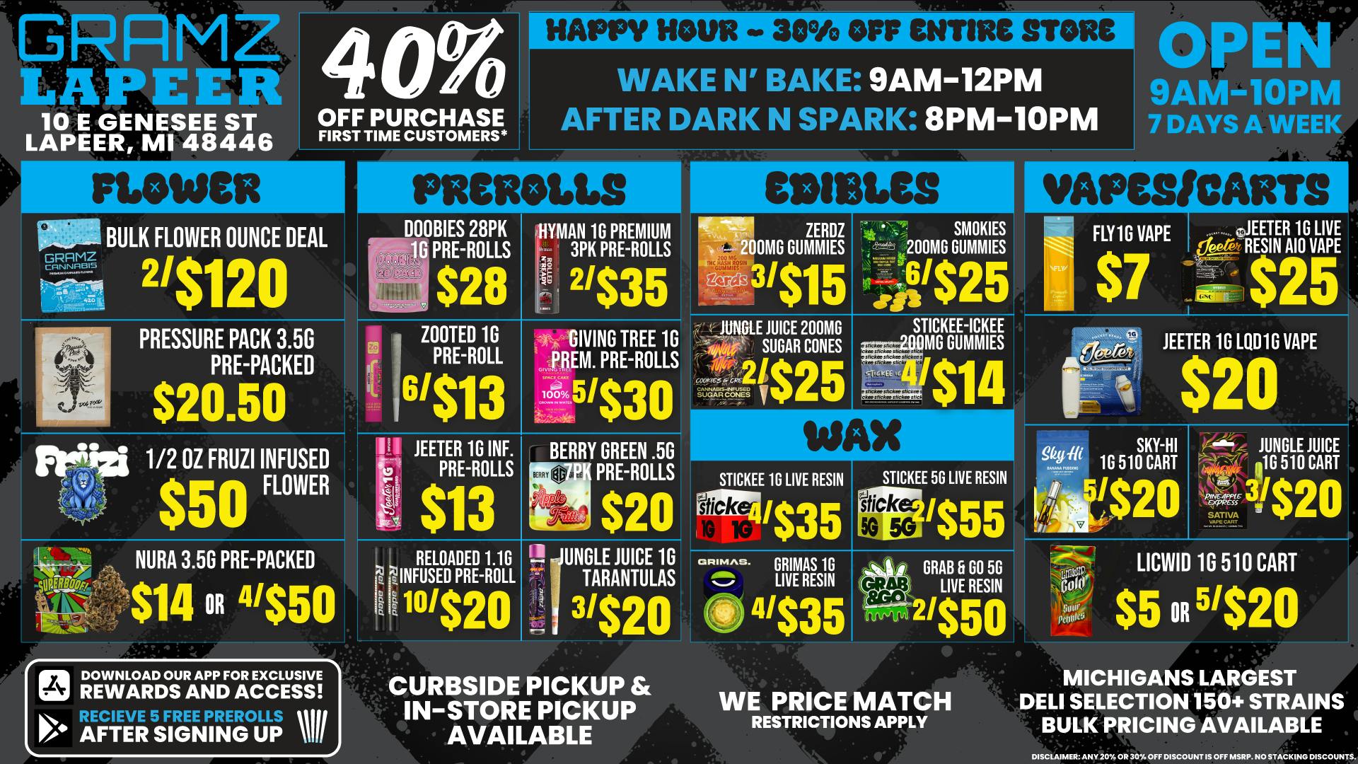 Gramz Cannabis - Lapeer 🔥 Stock Up. Save Big. Stay Loud. 🔥