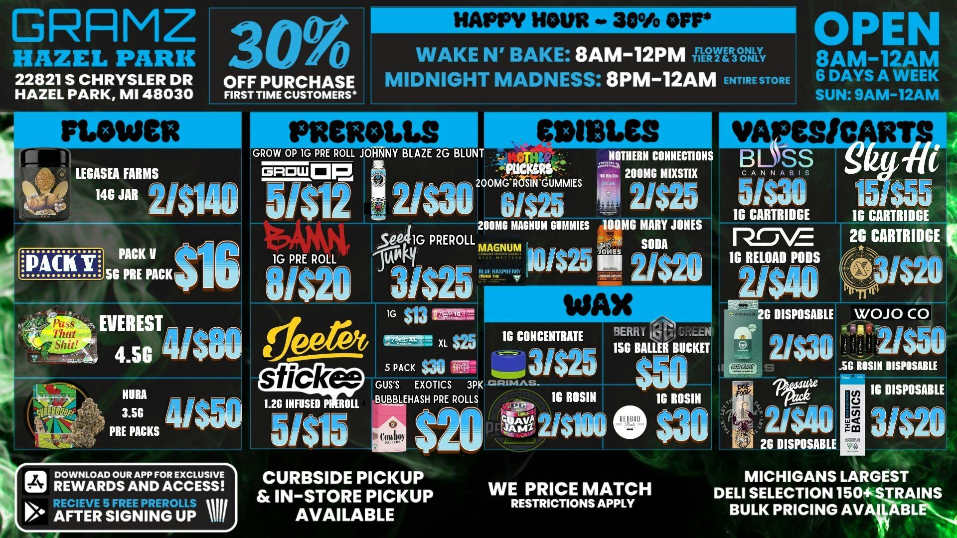 Gramz Cannabis - Hazel Park 💨 Stock Up & Save at Gramz Hazel Park