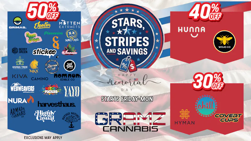 Gramz Cannabis - Romeo ✨ STARS, STRIPES & SAVINGS ✨