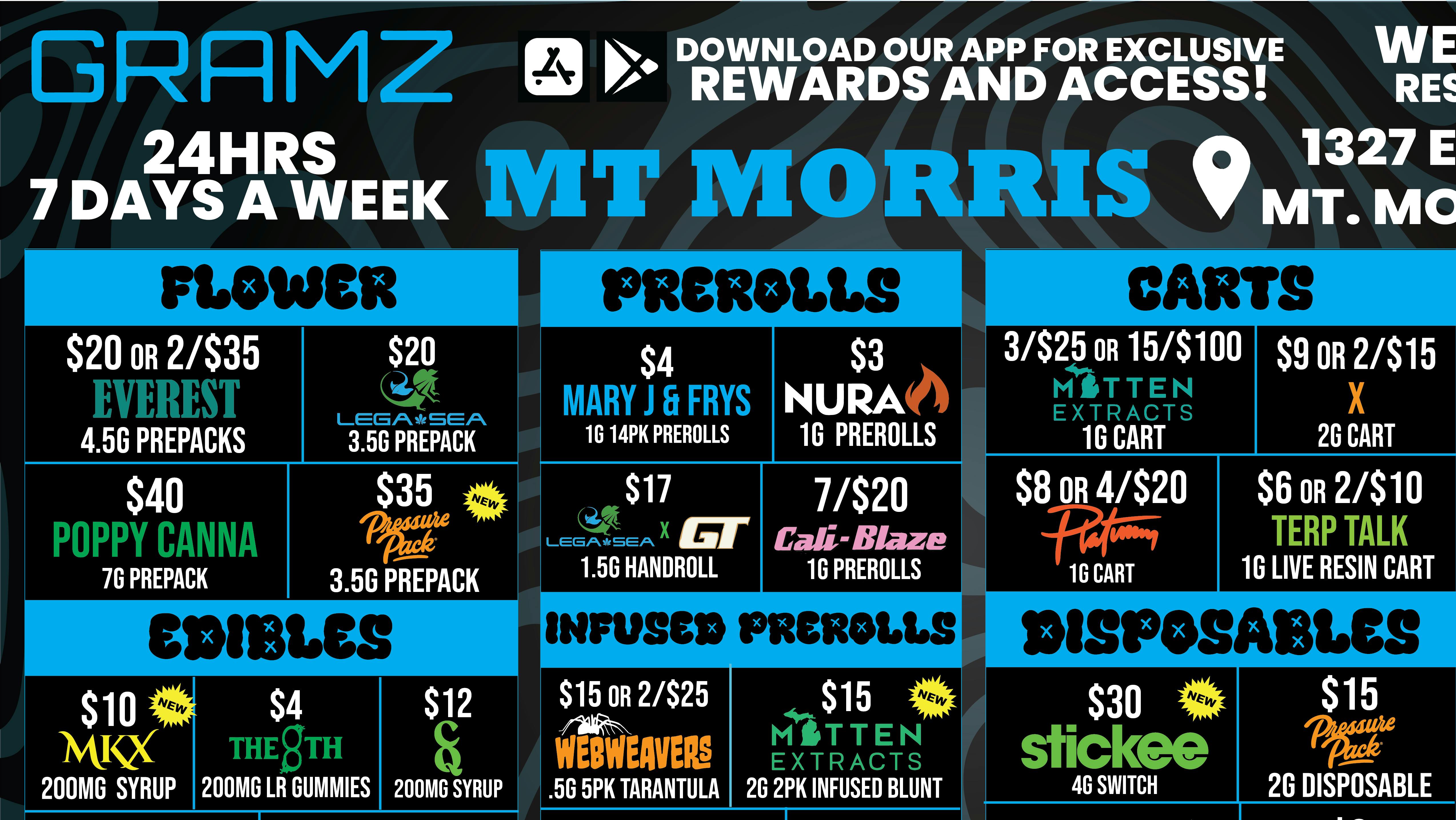 Gramz Cannabis - Mt. Morris 💥 LIGHT UP YOUR TUESDAY — FIREWORKS START AT 10PM
