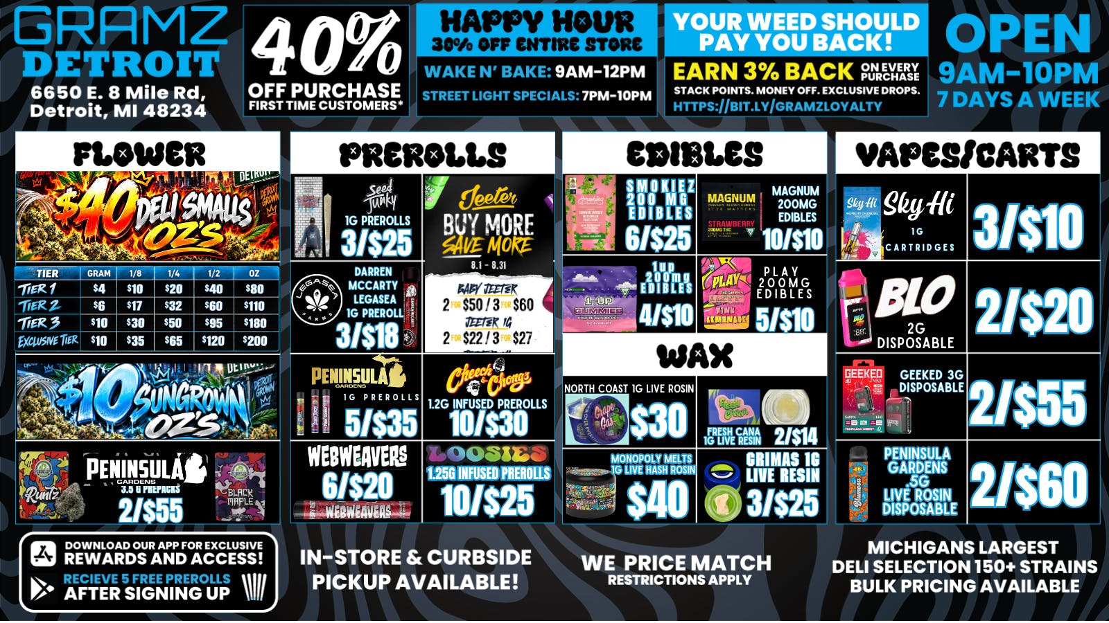 Gramz Cannabis Detroit 🔥 Gramz Detroit – Deli Deals Are LIVE! 🌿