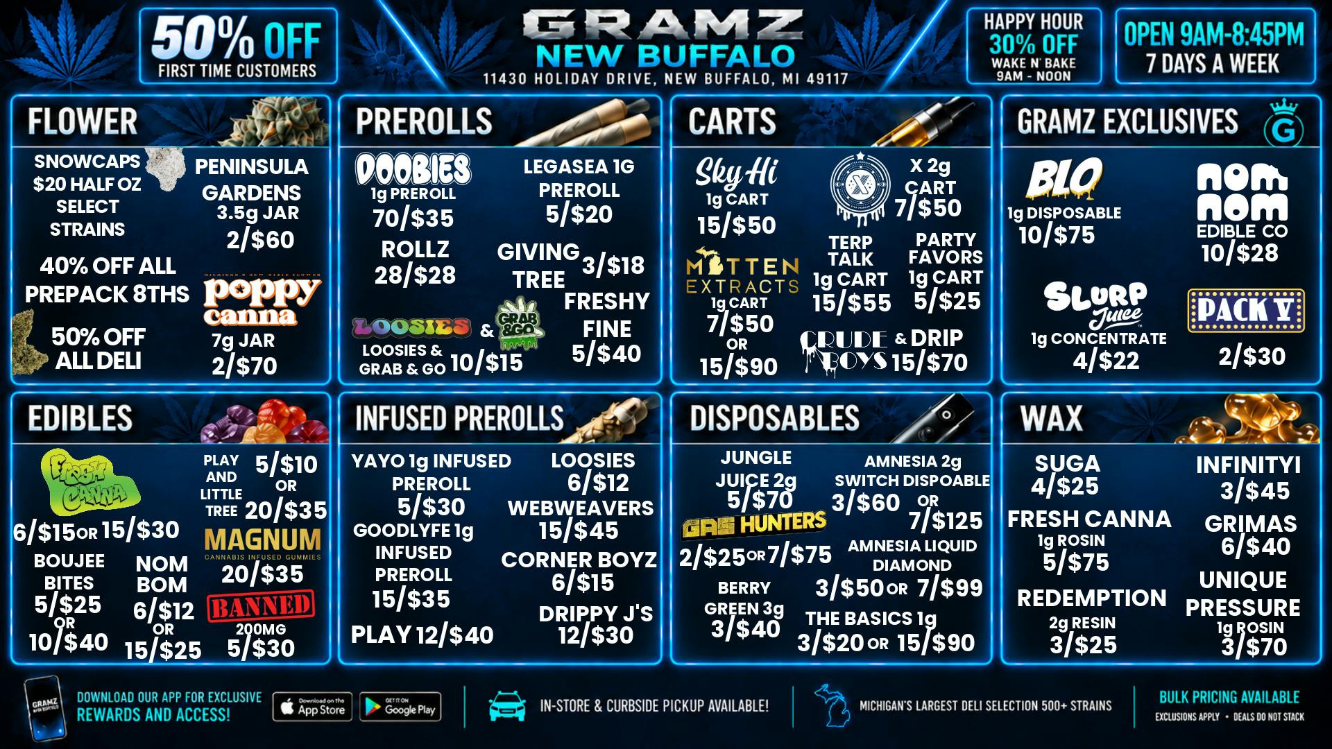 Gramz New Buffalo 💸 Doobies Prerolls 70 for $35?!