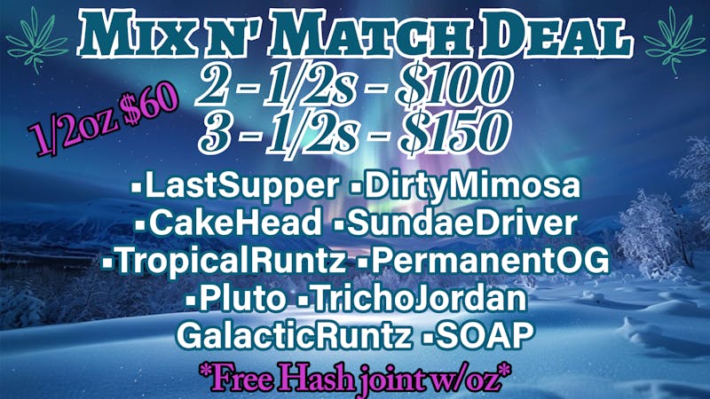 Tried & True $100oz Mix n’ Match