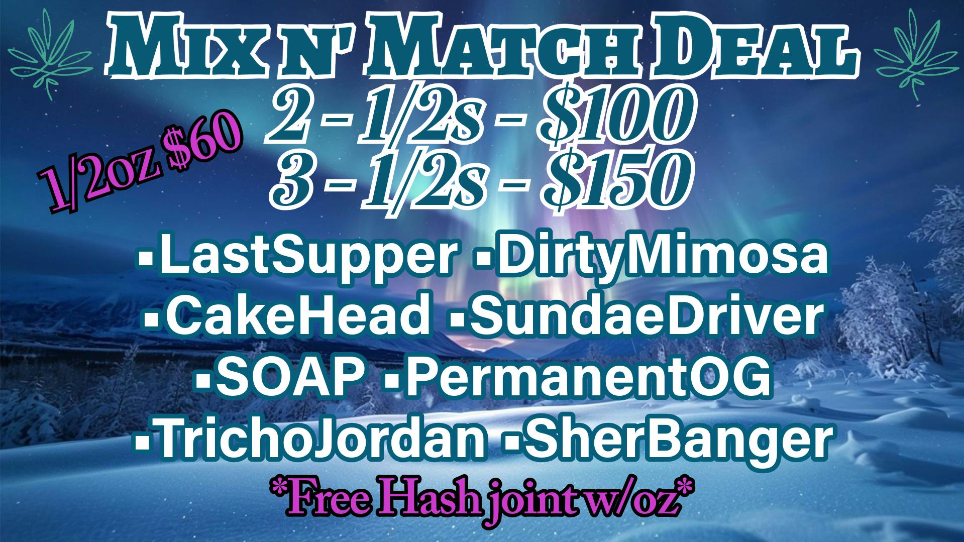 Tried & True $100oz Mix n’ Match