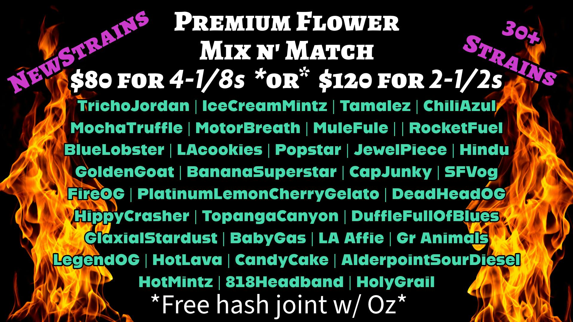 Tried & True New Premium Strains!