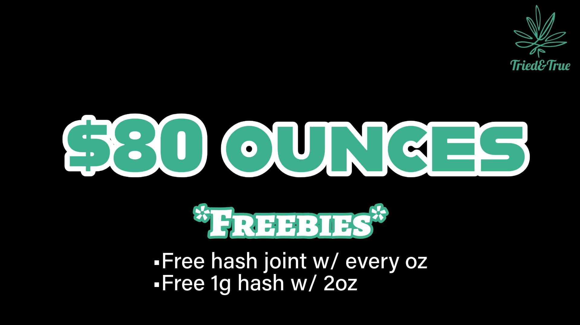 Tried & True 🔥$80 INDOOR OUNCES Everyday!