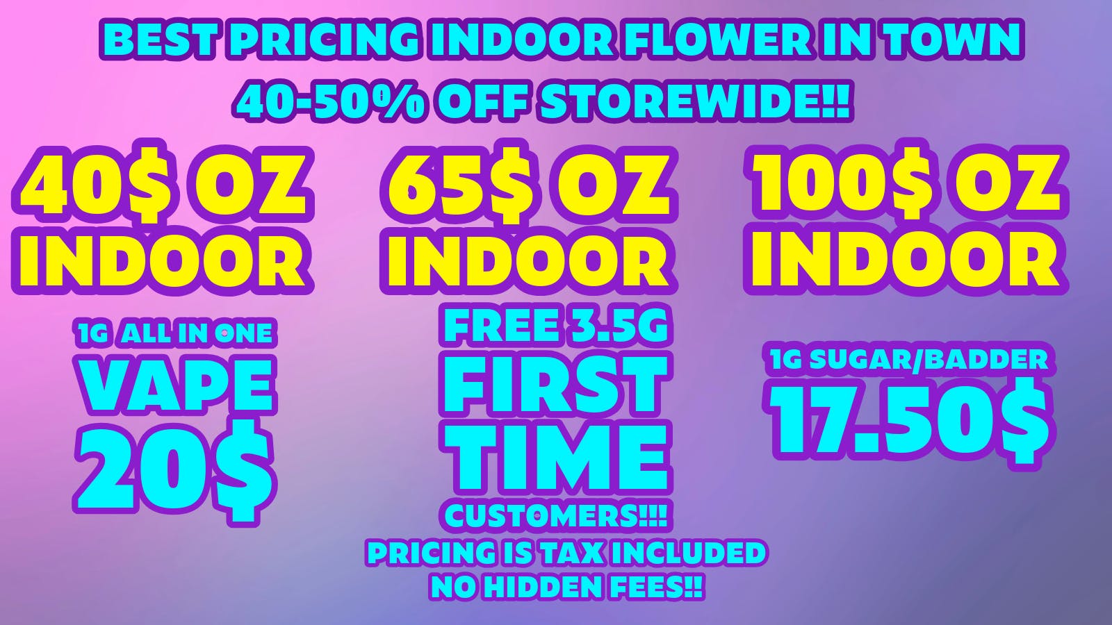 Kings Delivery FREE 3.5G FTPS!! BEST INDOOR FLOWER SPECIALS