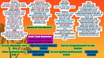 MT Dank Tank Storewide Saturday! 15% Off!
