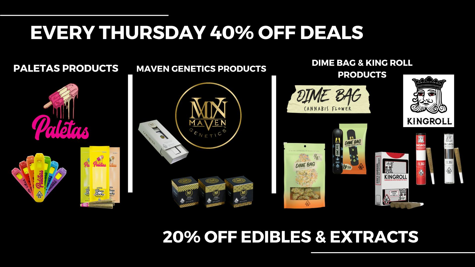 Higher Level - Greenfield 40% OFF MAVEN GENETICS, PALETAS & DIMEBAG-KINGROLL