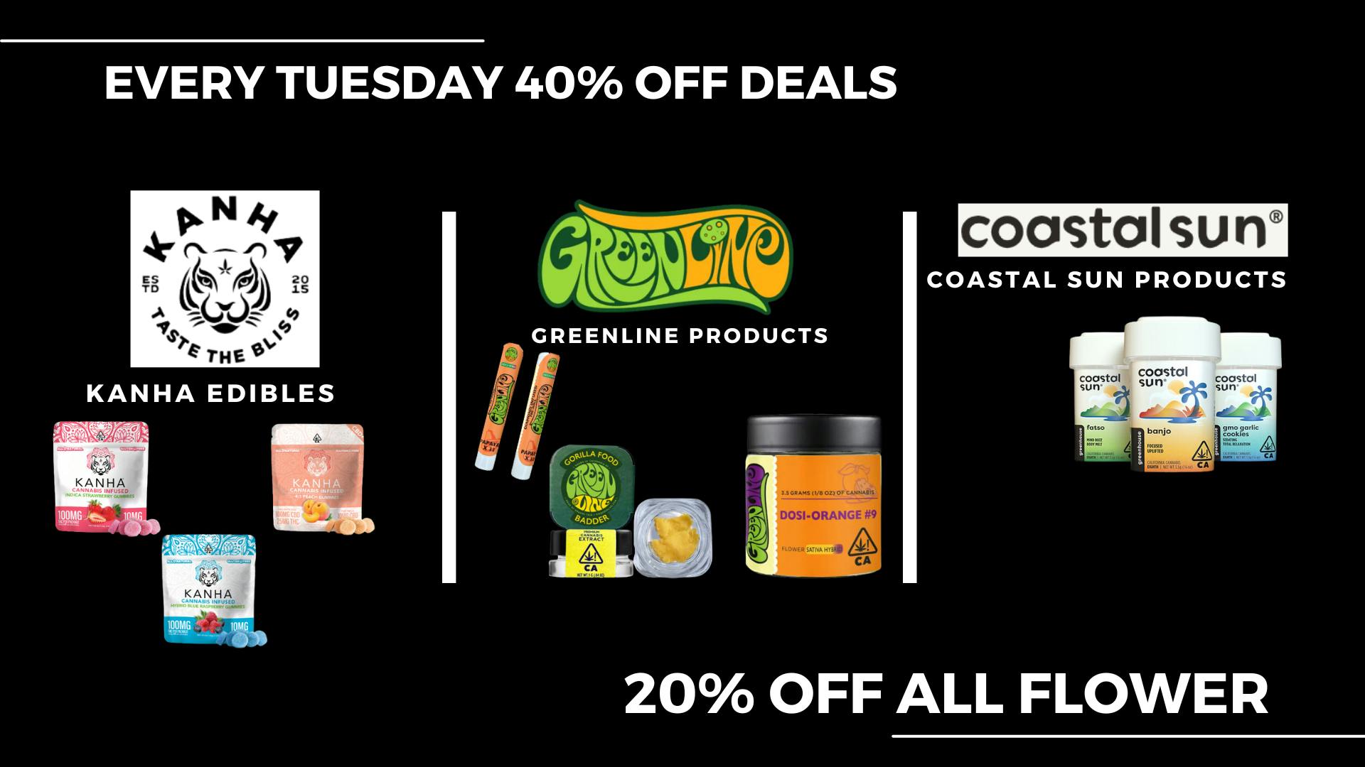 Higher Level - Greenfield 40% OFF COASTAL SUN, KAHNA, & GREENLINE PRODUCTS!!