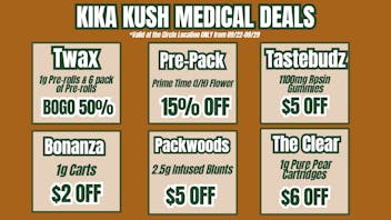 Kika Kush-Circle Weekly Deals - Circle Location
