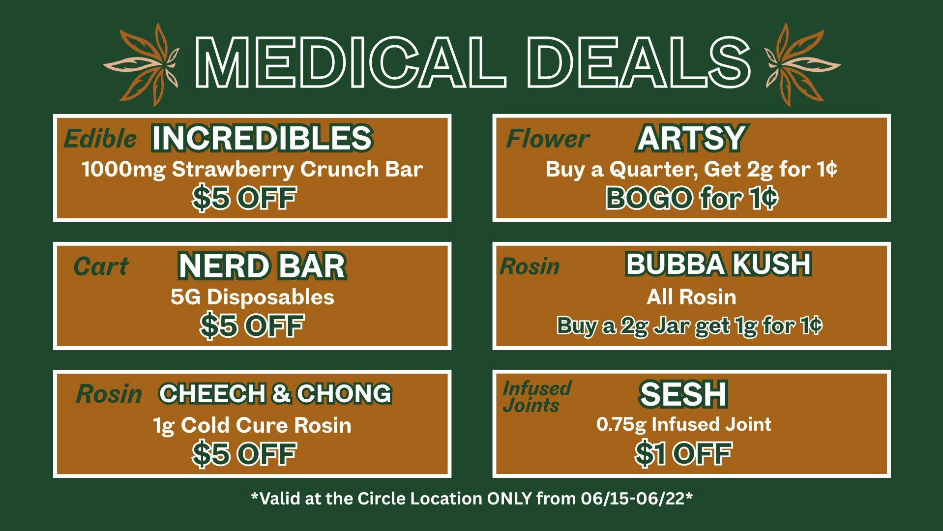 Kika Kush-Circle Weekly Deals - Circle Location