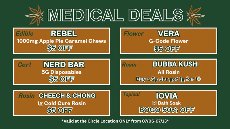 Kika Kush-Circle Weekly Deals - Circle Location