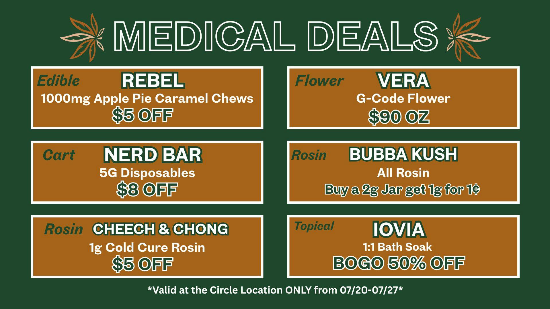 Kika Kush-Circle Weekly Deals - Circle Location