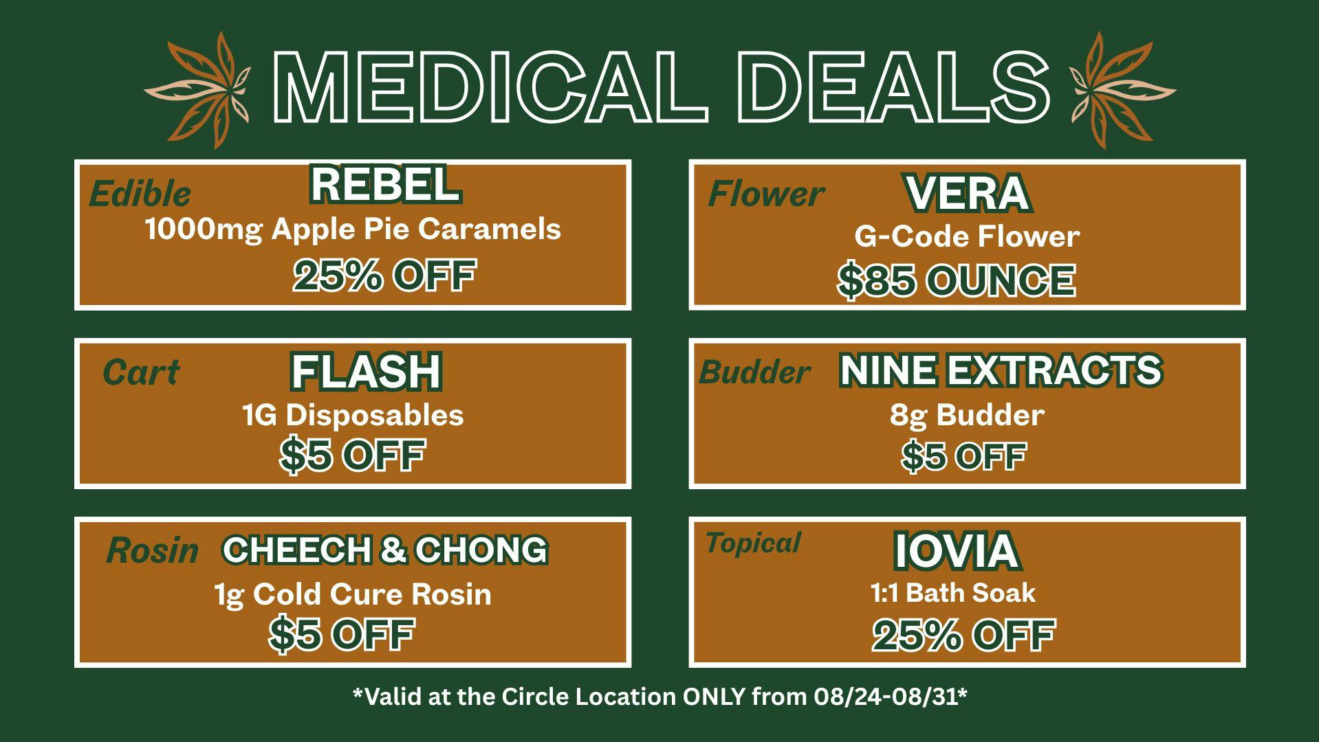 Kika Kush-Circle Weekly Deals - Circle Location