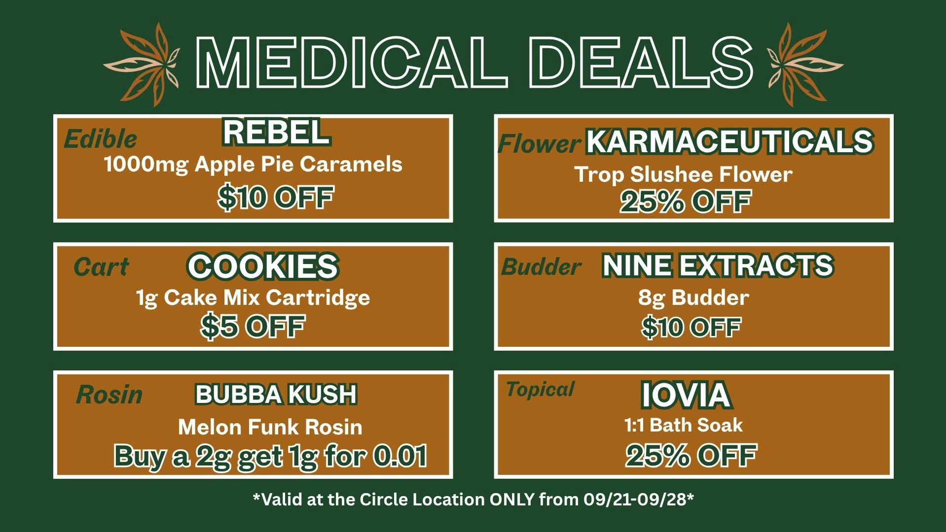 Kika Kush-Circle Weekly Deals - Circle Location
