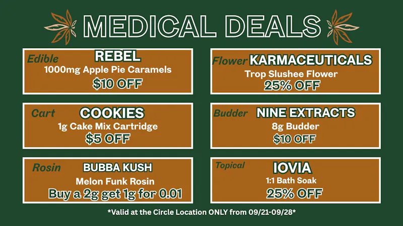Kika Kush-Circle Weekly Deals - Circle Location
