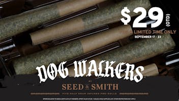 Seed & Smith Cannabis Infused Pre-Rolls for just $29 OTD