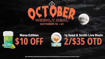 Seed & Smith Cannabis $10 Off Wana Edibles