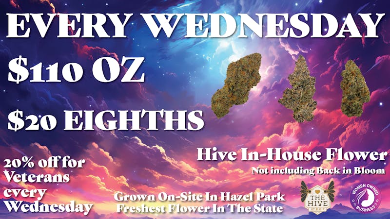 The Hive at BDT House Flower Wednesday Deal