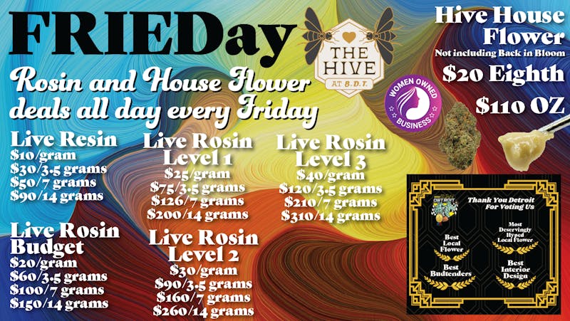 The Hive at BDT FRIEDay Deli Style Deals