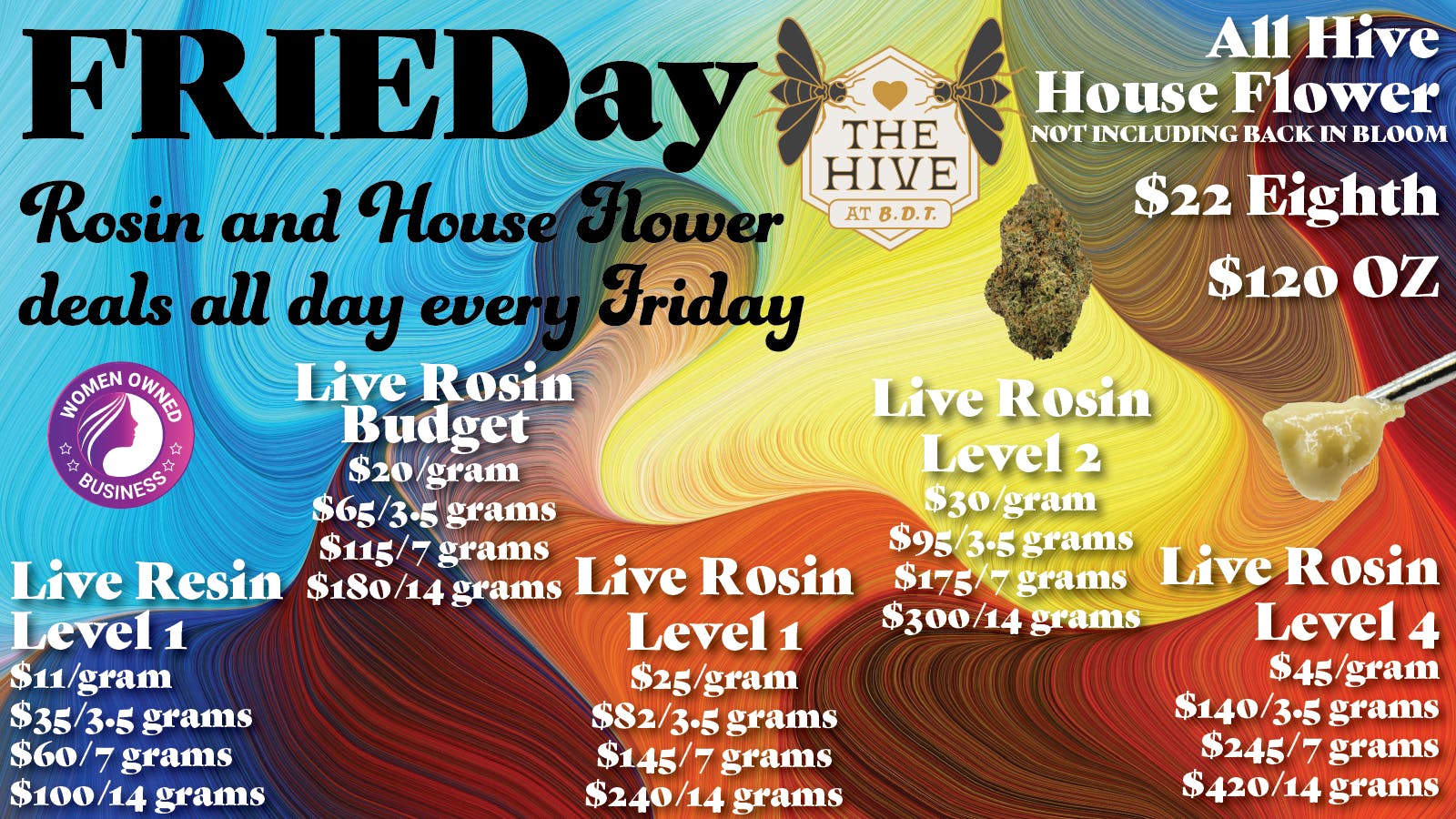 The Hive at BDT FRIEDay Deli Style Deals