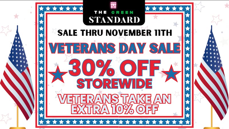 The Green Standard Starkville Veterans Day Sale