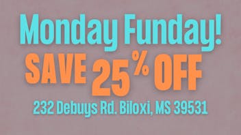 Coastal Capital Dispensary Monday Funday! Save 25% OFF the ENTIRE STORE!