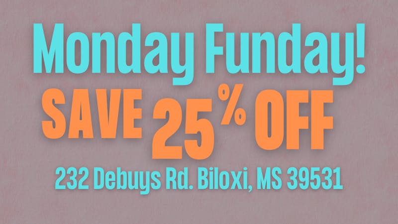 Coastal Capital Dispensary Monday Funday! Save 25% OFF the ENTIRE STORE!