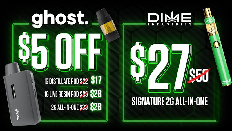 PurLife Dispensary - Rio Rancho New Ghost & Dime Drop!