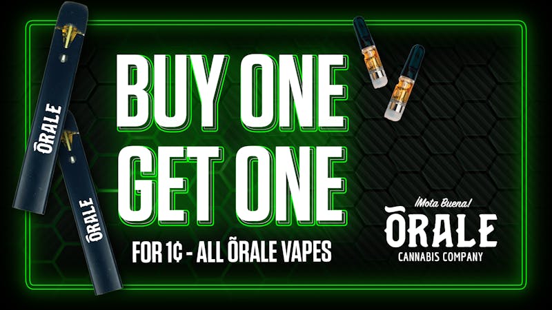 PurLife Dispensary - Rio Rancho Buy 1, Get 1 ORALE Vapes!