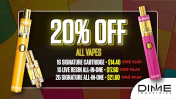 PurLife Bernalillo 20% Off DIME Vapes1