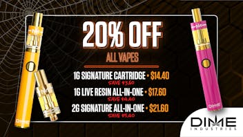 PurLife Bernalillo 20% Off DIME Vapes1