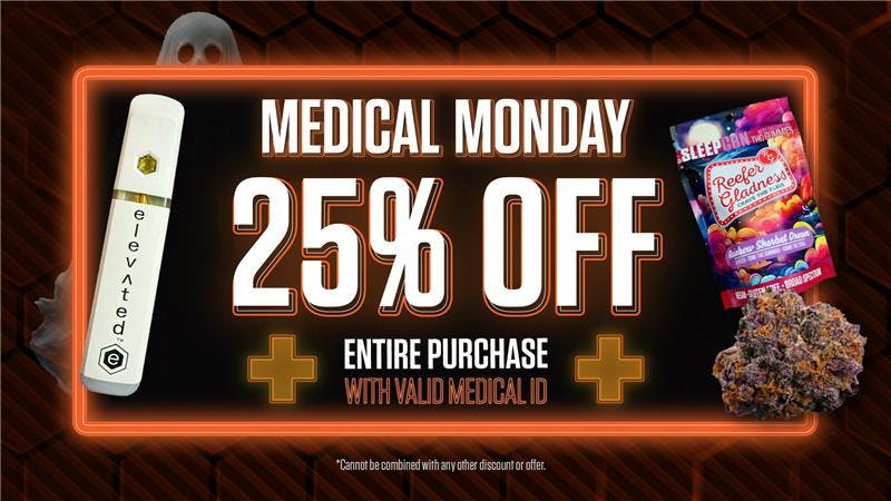 PurLife Dispensary - Las Cruces ✨ Medical Monday: 25% Off for Medical Patients! ✨