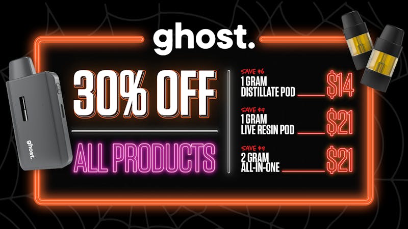 PurLife Dispensary - Clovis 30% Off Ghost!