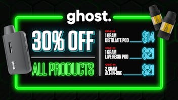 PurLife Dispensary - Rio Rancho 30% Off Ghost Vapes!