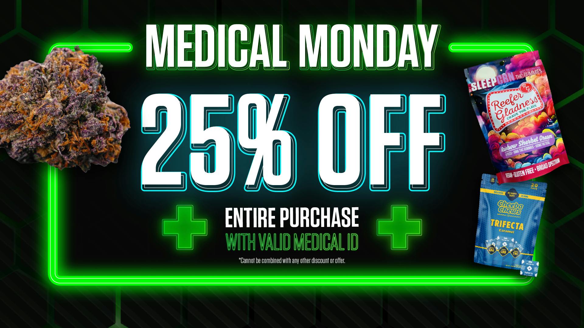 PurLife Dispensary - Menaul ✨ Medical Monday: 25% Off for Medical Patients! ✨