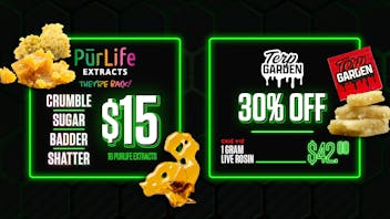 PurLife Dispensary - Truth or Consequences Terp Gardens – 30% Off!