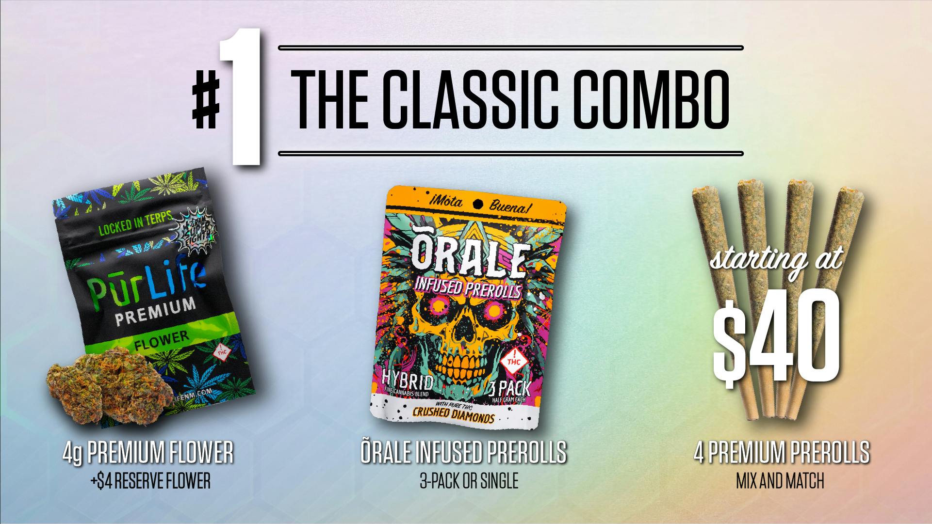 PurLife Dispensary - Clovis #1 Premium Classic Combo!