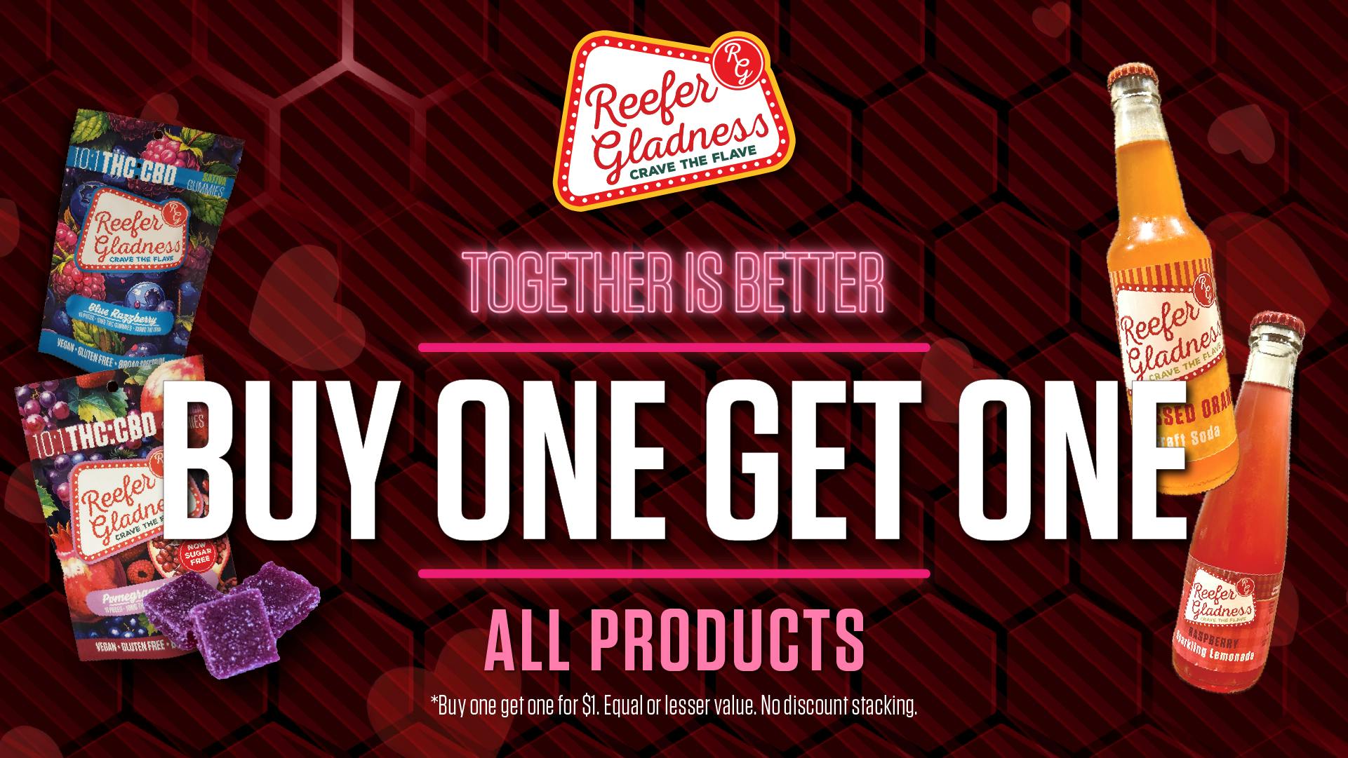 PurLife Dispensary - Menaul Reefer Gladness - Buy 1, Get 1!