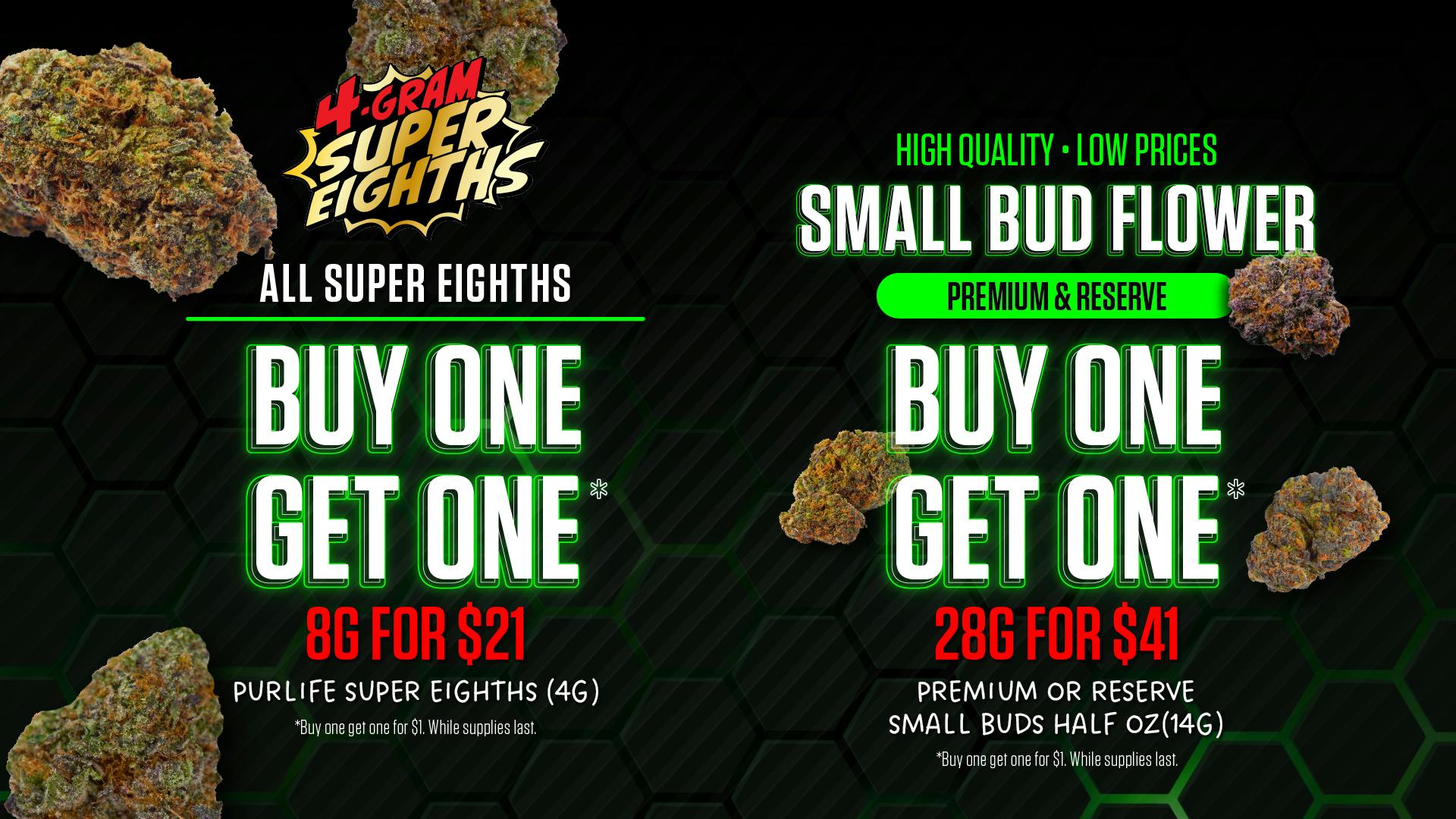 PurLife Dispensary - Farmington PurLife Buy 1, Get 1 Sale!