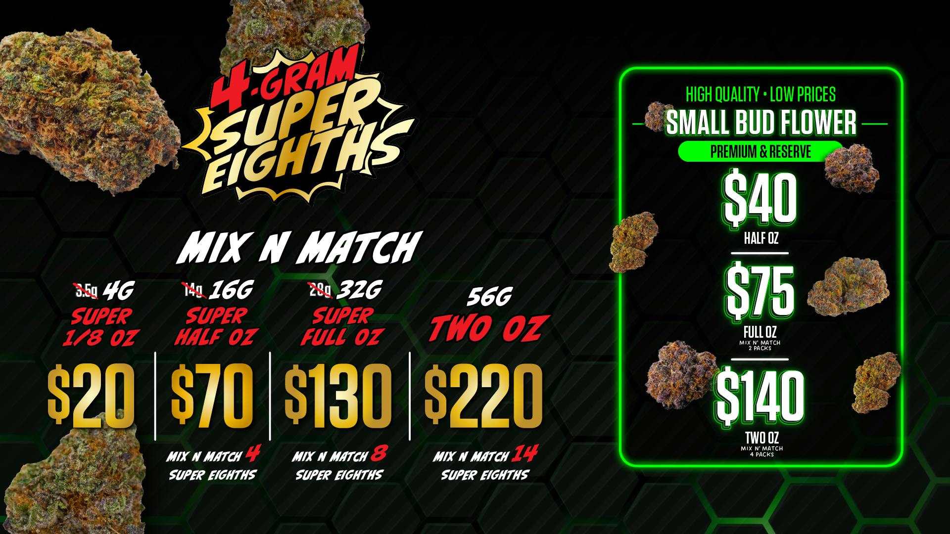 PurLife Bernalillo $220 PurLife 4g Indoor Super 2oz!