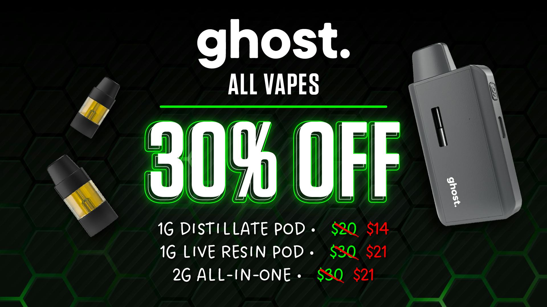 PurLife Dispensary - Tramway Ghost - 30% Off!